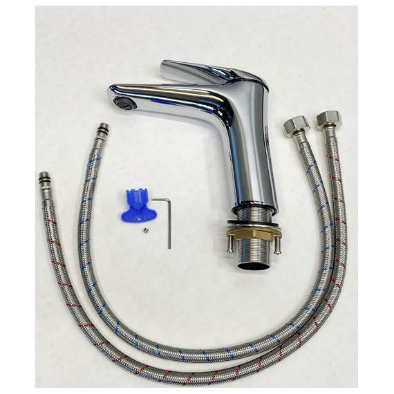 Смеситель для раковины Comforty FC074A-CCT, Цвет производителя: хром фото 4