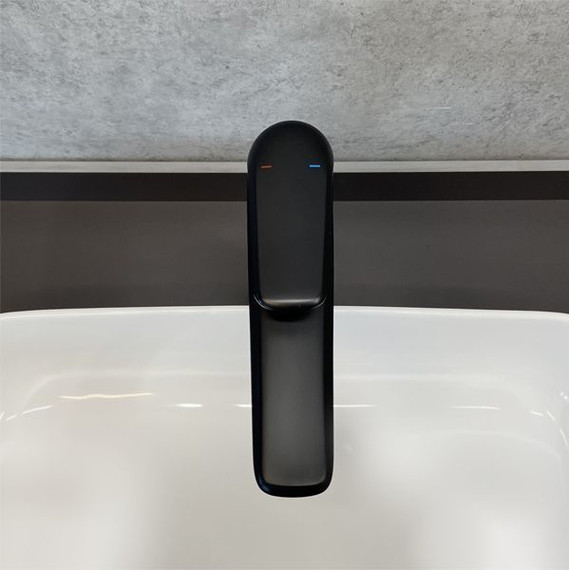 Смеситель для раковины высокий Comforty FC074B-CMT, черный матовый, Цвет производителя: чёрный матовый фото 4