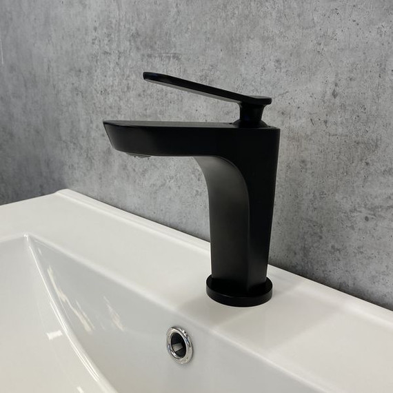 Смеситель для раковины Comforty FC088A-CMT, черный матовый фото 2