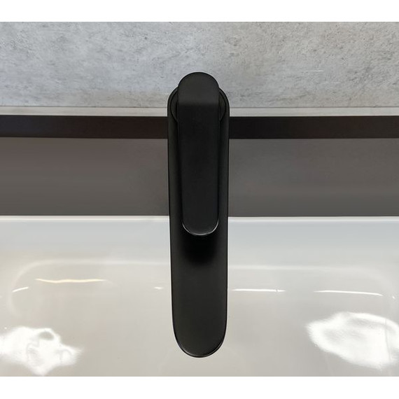 Смеситель для раковины высокий Comforty FC088B-CMT, черный матовый фото 5