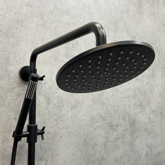 Душевая стойка Comforty FF018W-CMT, черный матовый фото 4