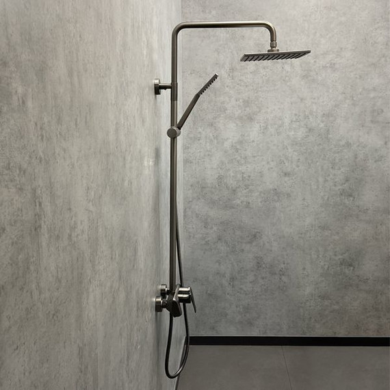 Душевая стойка Comforty FF074R-CGT, графит фото 2