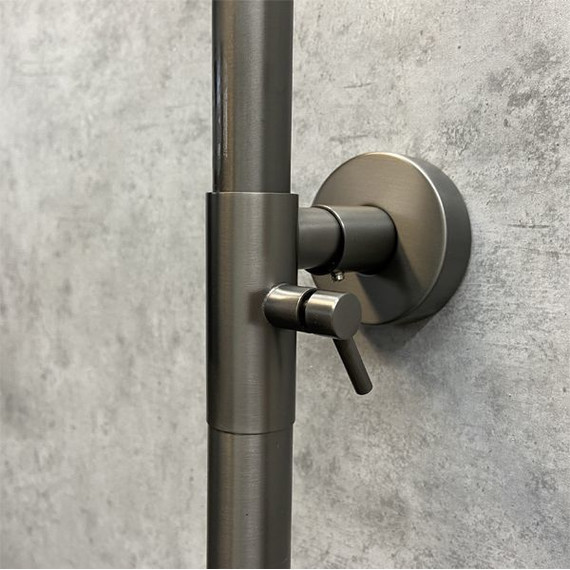 Душевая стойка Comforty FF074R-CGT, графит фото 5