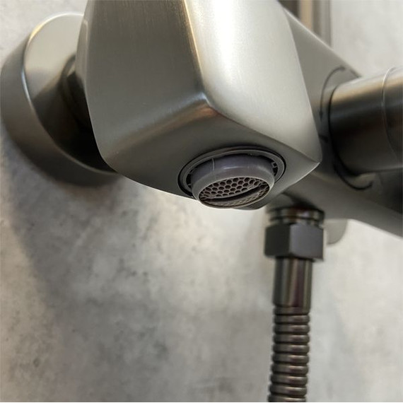 Душевая стойка Comforty FF074R-CGT, графит фото 6