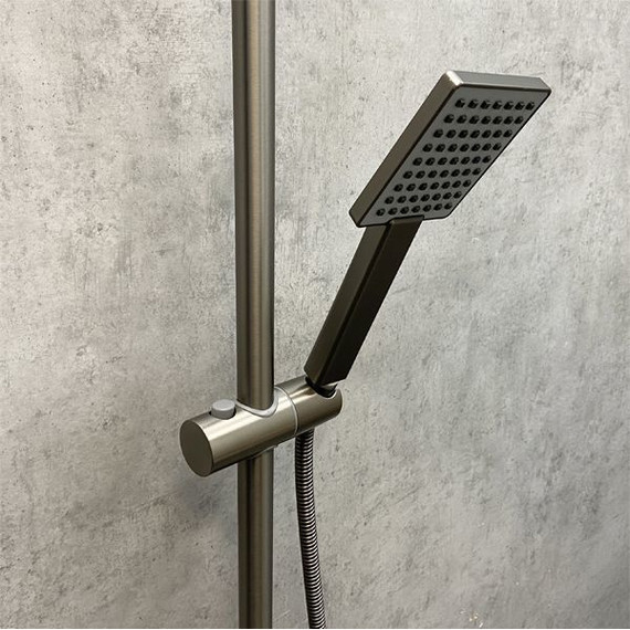 Душевая стойка Comforty FF074R-CGT, графит фото 7