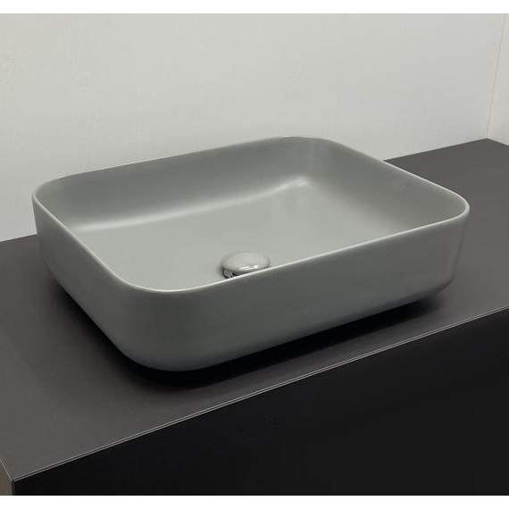 Раковина-чаша Comforty 50 см T-Y9378MH, серый матовый фото 2