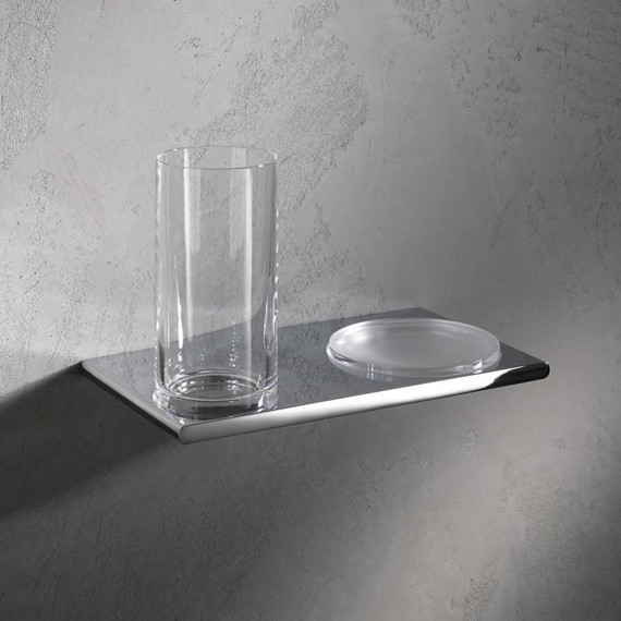 Стакан для зубных щеток с мыльницей Keuco Edition 400 11556019000 фото 2