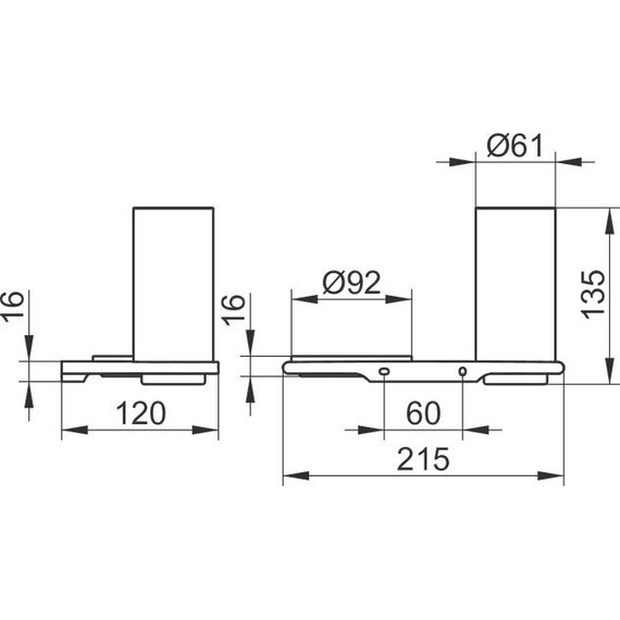 Стакан для зубных щеток с мыльницей Keuco Edition 400 11556019000 фото 5