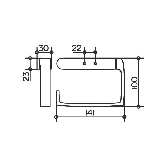 Держатель для туалетной бумаги Keuco Elegance 11662010000 - 5 Держатель для туалетной бумаги Keuco Elegance 11662010000 фото 5