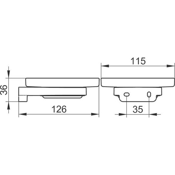 Мыльница Keuco Moll 12755019000 фото 4