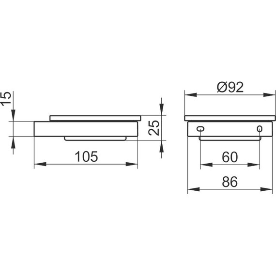 Мыльница Keuco Edition 90 19155019000 фото 11