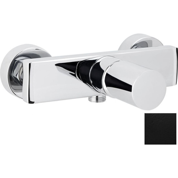 Смеситель для душа AQG Tube 01TUB300NG, черный матовый фото 