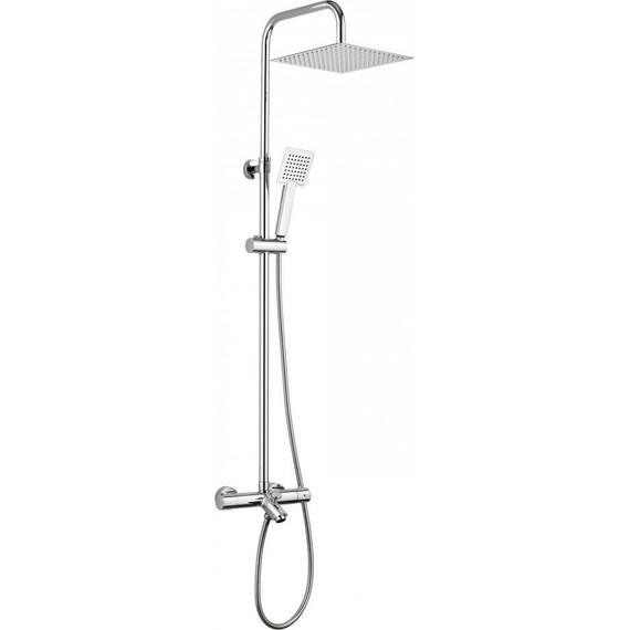 Душевая стойка с термостатом AQG Wind Blu SQ 20WBC25OLB02 фото 