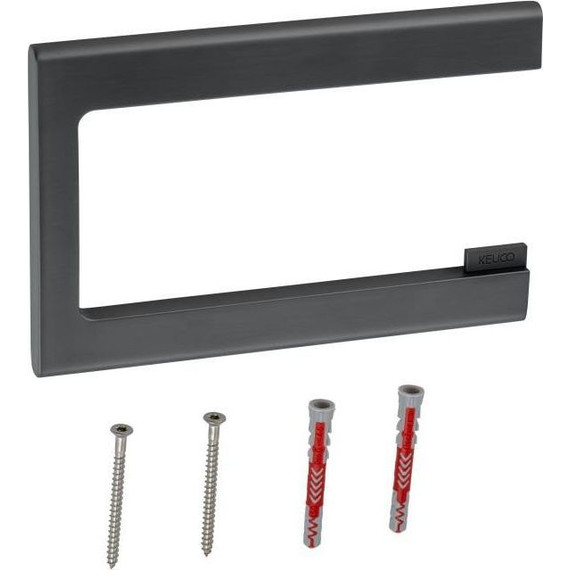 Держатель для туалетной бумаги Keuco Edition 400 11562130000, цвет хром чёрный - 5 Держатель для туалетной бумаги Keuco Edition 400 11562130000, цвет хром чёрный фото 5