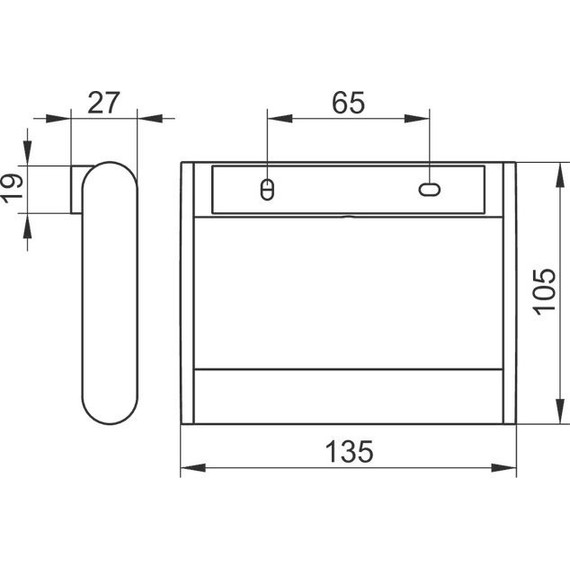 Держатель для туалетной бумаги Keuco Plan 14961010000 - 2 Держатель для туалетной бумаги Keuco Plan 14961010000 фото 2