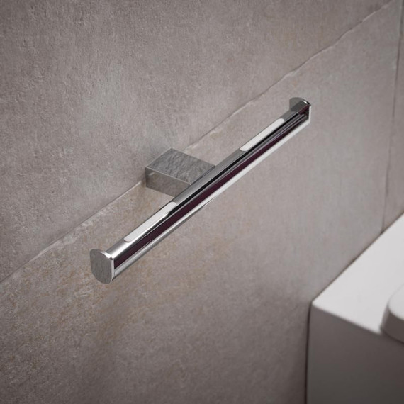 Держатель для туалетной бумаги Keuco Plan 14963010003, цвет хром - 2 Держатель для туалетной бумаги Keuco Plan 14963010003, цвет хром фото 2