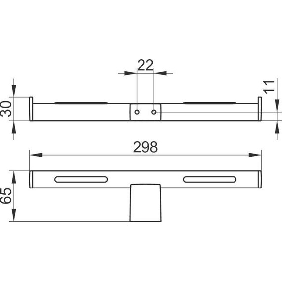 Держатель для туалетной бумаги Keuco Plan 14963070003, цвет нержавеющая сталь - 2 Держатель для туалетной бумаги Keuco Plan 14963070003, цвет нержавеющая сталь фото 2