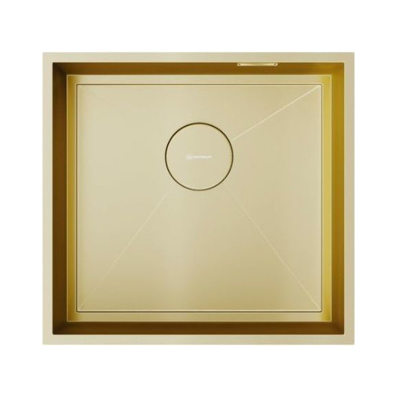 Кухонная мойка Omoikiri Kasen 48-26 INT LG (4997057) 1,2 мм, светлое золото, Цвет производителя: светлое золото фото 