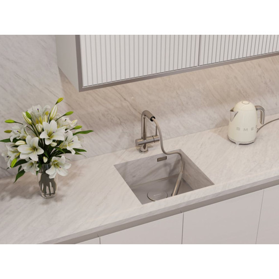 Кухонная мойка Omoikiri Kasen 48-26 INT IN (4997056) 1,2 мм, нержавеющая сталь, Цвет производителя: нержавеющая сталь фото 3