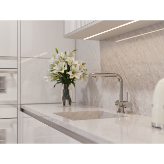 Кухонная мойка Omoikiri Kasen 48-26 INT IN (4997056) 1,2 мм, нержавеющая сталь, Цвет производителя: нержавеющая сталь фото 5