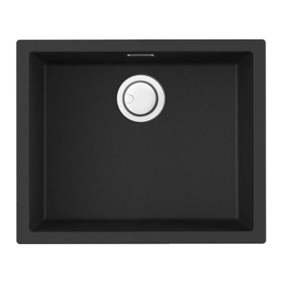 Кухонная мойка Omoikiri Yamakawa 55-U/I GB 4993780, чёрный, Цвет производителя: чёрный фото 