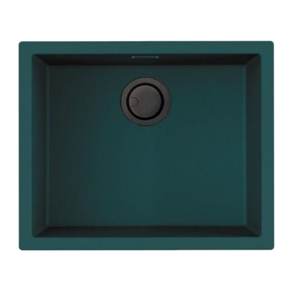 Кухонная мойка Omoikiri Yamakawa 55-U/I DO 4997032, зелено-синий, Цвет производителя: зелёно-синий фото 