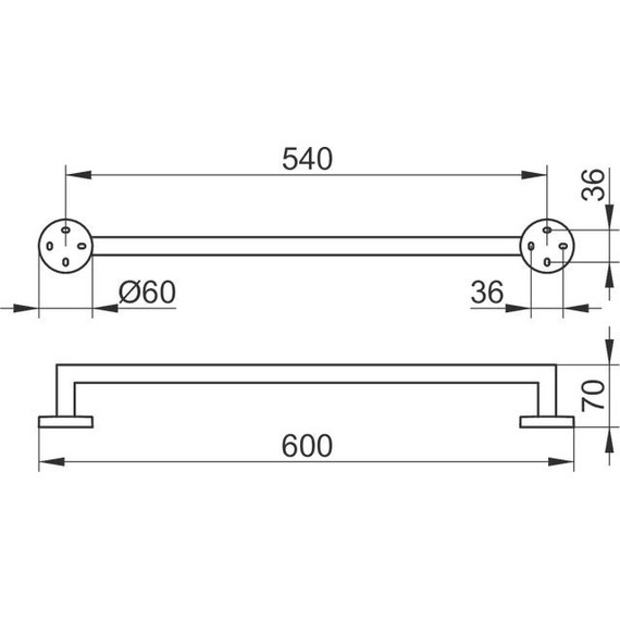 Полотенцедержатель Keuco Edition 90 19001010600 - 8 Полотенцедержатель Keuco Edition 90 19001010600 фото 8