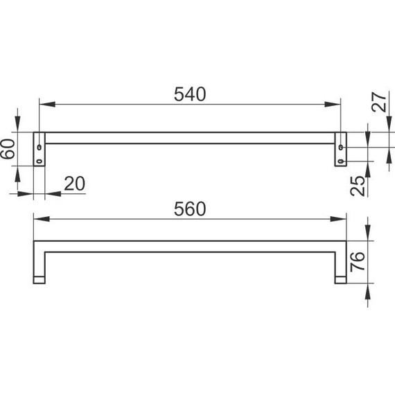 Полотенцедержатель Keuco Edition 90 56 см 19101010600 - 9 Полотенцедержатель Keuco Edition 90 56 см 19101010600 фото 9