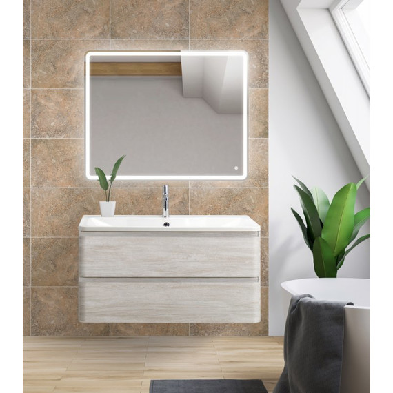 Тумба подвесная с раковиной BelBagno ALBANO-1200-2C-SO-RVB 120 см, Rovere Vintage Bianco, Цвет фасада: Rovere Vintage Bianco - 2 Тумба подвесная с раковиной BelBagno ALBANO-1200-2C-SO-RVB 120 см, Rovere Vintage Bianco, Цвет фасада: Rovere Vintage Bianco фото 2