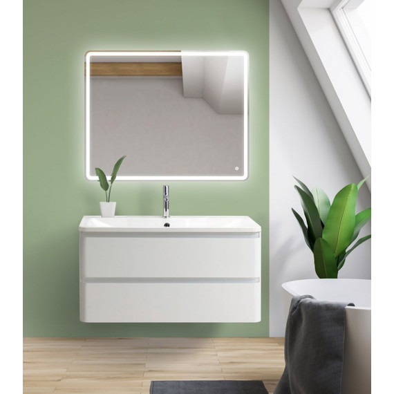 Тумба подвесная с раковиной BelBagno ALBANO-1200-2C-SO-BL 120 см, Bianco Lucido, Цвет фасада: Bianco Lucido - 2 Тумба подвесная с раковиной BelBagno ALBANO-1200-2C-SO-BL 120 см, Bianco Lucido, Цвет фасада: Bianco Lucido фото 2