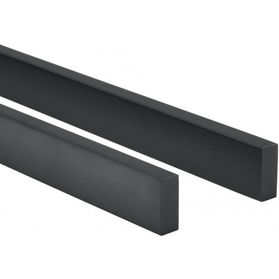 Полотенцедержатель Keuco Edition 11 11118130000, цвет хром чёрный - 2 Полотенцедержатель Keuco Edition 11 11118130000, цвет хром чёрный фото 2