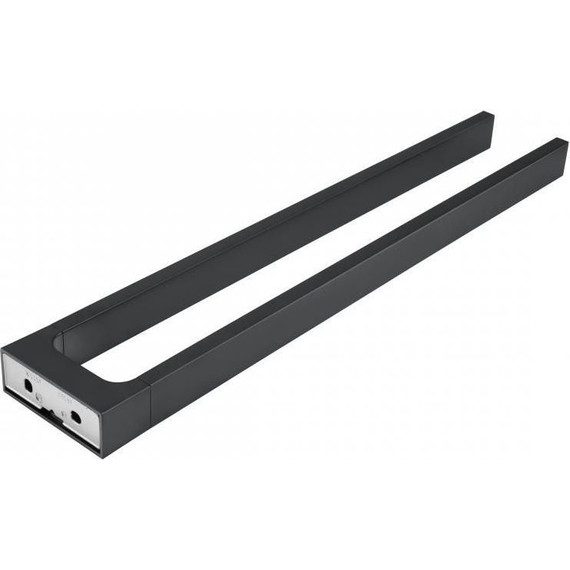 Полотенцедержатель Keuco Edition 11 11118130000, цвет хром чёрный - 3 Полотенцедержатель Keuco Edition 11 11118130000, цвет хром чёрный фото 3