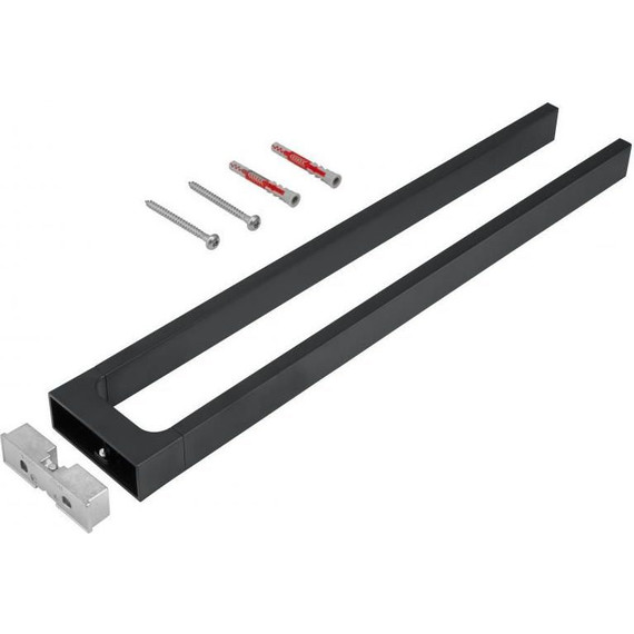 Полотенцедержатель Keuco Edition 11 11118130000, цвет хром чёрный - 5 Полотенцедержатель Keuco Edition 11 11118130000, цвет хром чёрный фото 5