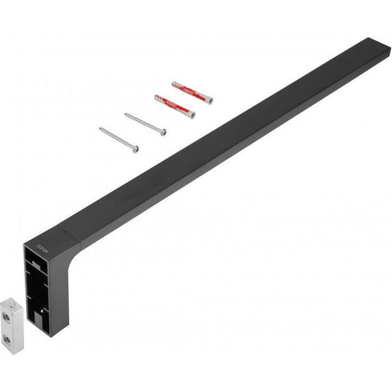 Полотенцедержатель Keuco Edition 11 11120130000, цвет хром чёрный - 5 Полотенцедержатель Keuco Edition 11 11120130000, цвет хром чёрный фото 5