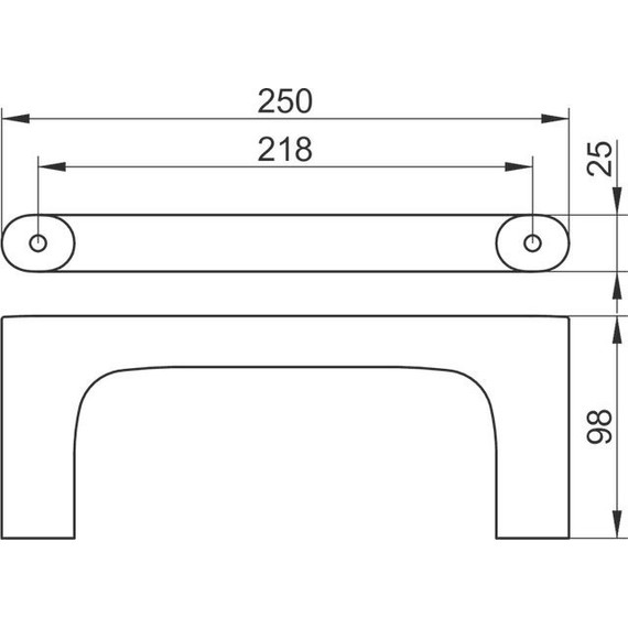 Полотенцедержатель Keuco Edition 400 11521030000, цвет бронза - 3 Полотенцедержатель Keuco Edition 400 11521030000, цвет бронза фото 3