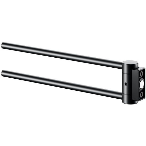 Держатель для полотенца Keuco Plan 30 см 14919370000, цвет чёрный матовый - 3 Держатель для полотенца Keuco Plan 30 см 14919370000, цвет чёрный матовый фото 3