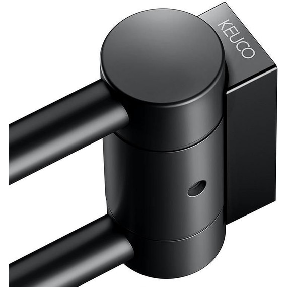 Держатель для полотенца Keuco Plan 30 см 14919370000, цвет чёрный матовый - 9 Держатель для полотенца Keuco Plan 30 см 14919370000, цвет чёрный матовый фото 9