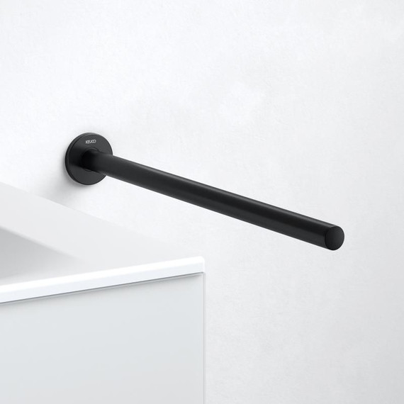 Полотенцедержатель Keuco Plan 45 см 14920370000, цвет чёрный матовый - 6 Полотенцедержатель Keuco Plan 45 см 14920370000, цвет чёрный матовый фото 6