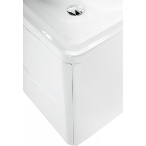 Тумба подвесная с раковиной BelBagno ACQUA-600-2C-SO-BL 60 см, Bianco Lucido, Цвет фасада: белый - 5 Тумба подвесная с раковиной BelBagno ACQUA-600-2C-SO-BL 60 см, Bianco Lucido, Цвет фасада: белый фото 5