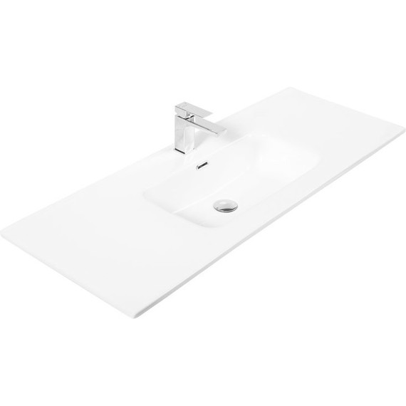 Тумба подвесная с раковиной BelBagno KRAFT-1200-2C-SO-RT 120 см, Rovere Tabacco фото 4