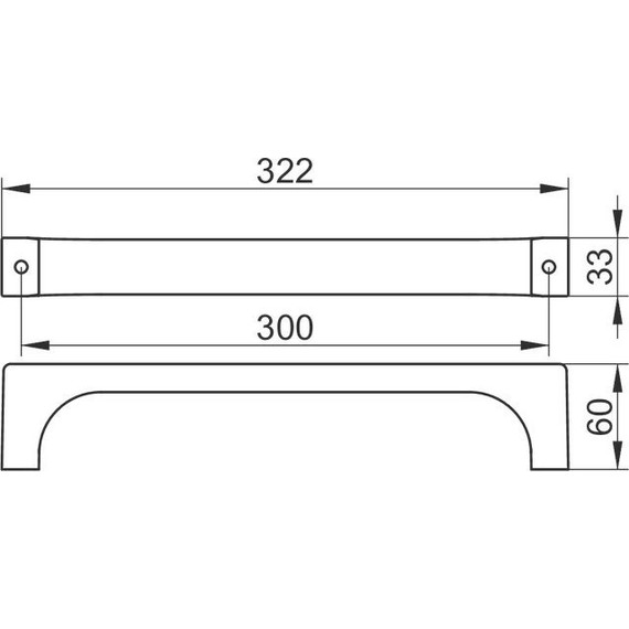 Поручень Keuco Edition 11 30 см 11107130000, цвет хром чёрный - 6 Поручень Keuco Edition 11 30 см 11107130000, цвет хром чёрный фото 6