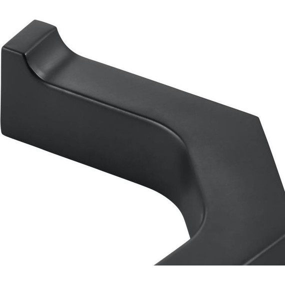 Двойной крючок Keuco Edition 11 11115130000, цвет хром чёрный - 2 Двойной крючок Keuco Edition 11 11115130000, цвет хром чёрный фото 2