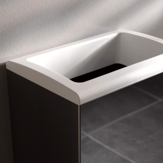 Ведро для мусора Keuco Moll 12788010001, цвет антрацит - 3 Ведро для мусора Keuco Moll 12788010001, цвет антрацит фото 3