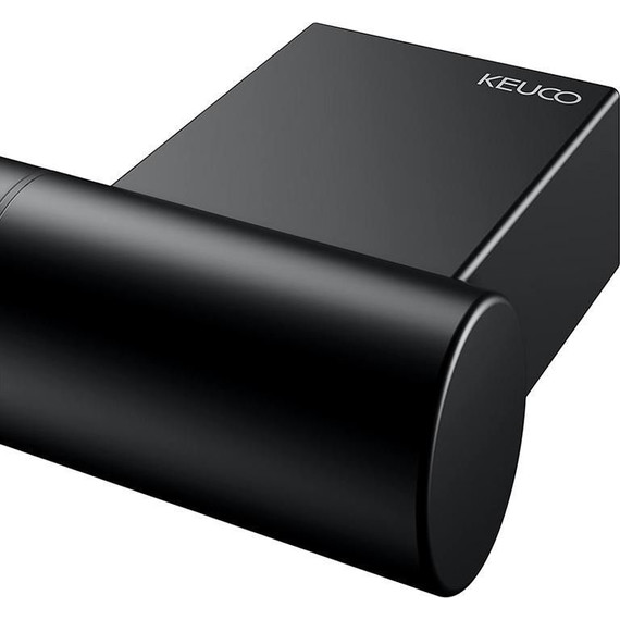 Поручень Keuco Plan 14907370000, цвет чёрный матовый - 7 Поручень Keuco Plan 14907370000, цвет чёрный матовый фото 7