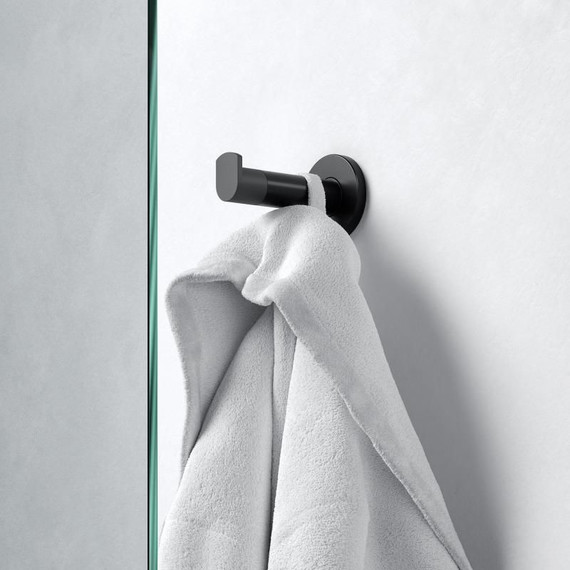 Крючок Keuco Plan 14911370000, цвет чёрный матовый фото 2