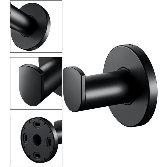 Крючок Keuco Plan 14914370000, цвет чёрный матовый фото 10