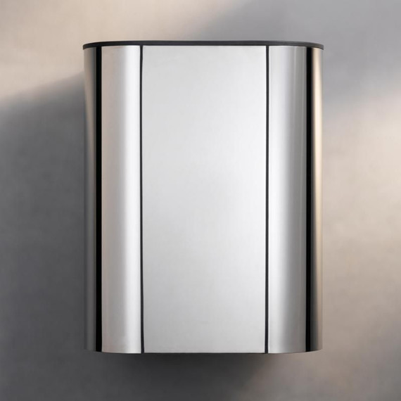 Ведро для мусора Keuco Plan 14988010000, цвет хром - 2 Ведро для мусора Keuco Plan 14988010000, цвет хром фото 2