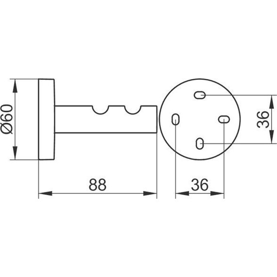 Двойной крючок Keuco Edition 90 19015010000 фото 7