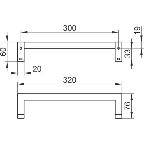 Поручень Keuco Edition 90 19107010000 - 8 Поручень Keuco Edition 90 19107010000 фото 8