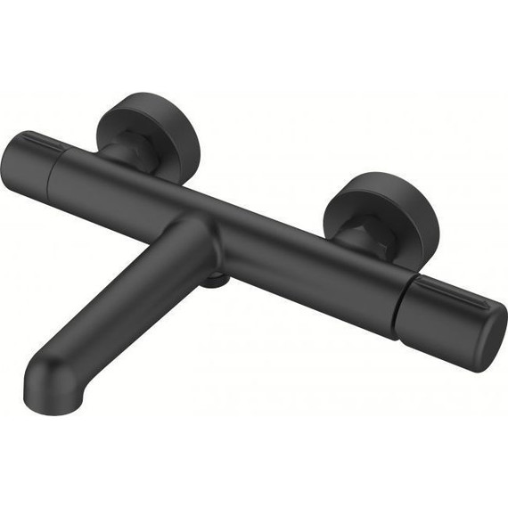 Смеситель для ванны BelBagno UNO-VASM-NERO, черный матовый, Цвет производителя: чёрный матовый фото 